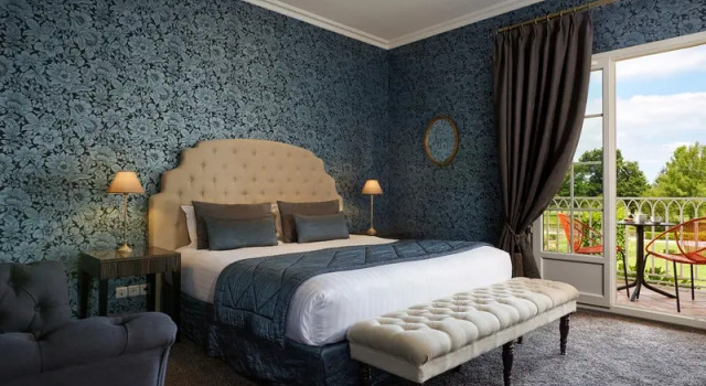 Двухместный номер Deluxe Château Hôtel Grand Barrail
