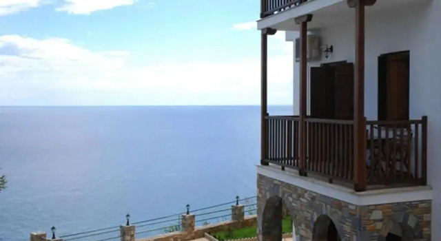 Студия с видом на море Guesthouse Enastron
