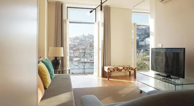 Апартаменты Superior c 1 комнатой с балконом и с видом на реку Porto View by Patio 25