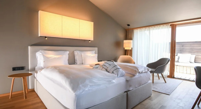 Номер Standard с балконом и с видом на горы Hotel Lamm