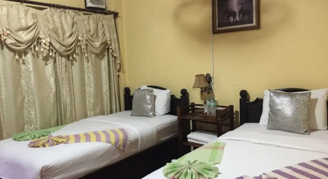 Standardowy czteroosobowy pokój i balkonem BKC Villa