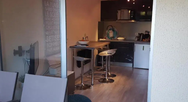 Studio Cabine avec Terrasse proche Plage C208, Забронировать Апартаменты/квартира Апартаменты Бассен-д'Аркашон, Апартаменты/квартира