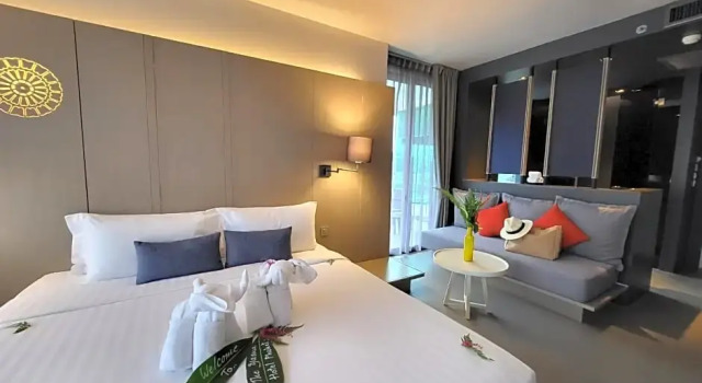 Двухместный номер Deluxe с видом на море The Yama Hotel Phuket
