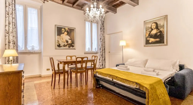 Casa Iside in Rome With 1 Bedrooms and 1 Bathrooms, Prenota Appartamento Roma Lazio