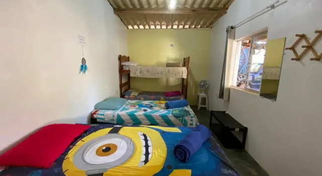 Кровать в общем номере K House Hostel