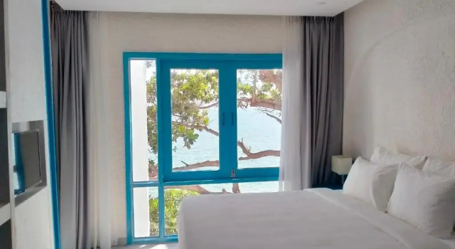 Номер Standard с видом на море SUNTORINI BOUTIQUE HOTEL