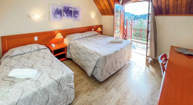 Трёхместный номер Deluxe Hotel Nacional Inn Campos do Jordão