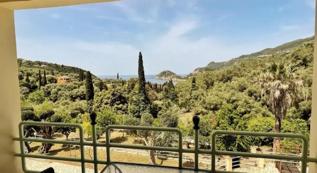 Трёхместная студия с видом на море Avra Sunset Sea View Liapades