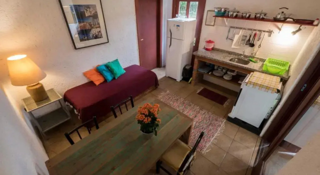 Четырёхместные апартаменты Pousada Casa da Lagoa