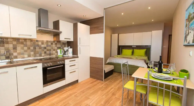 Апартаменты Цокольный этаж Apartments Maslina