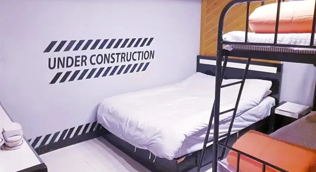 Bett im Wohnheim Oppa Hostel
