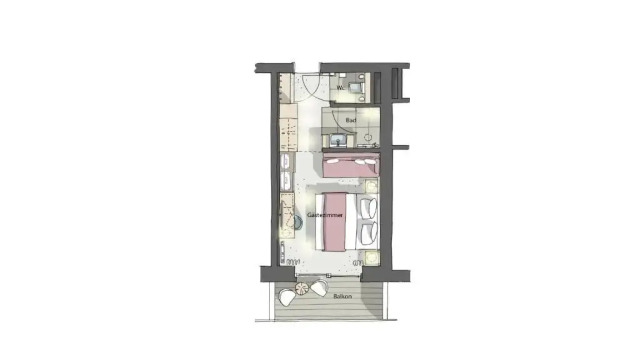 Двухместный номер Comfort с балконом Boutique Hotel Hohes Licht