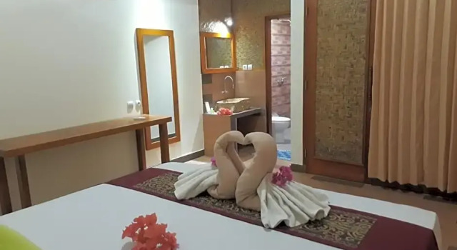 Двухместный номер Deluxe с видом на сад Balenta Bungalow Gili Trawangan