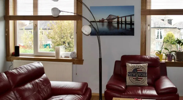 2 Bedroom Flat With Private Garden, Prenota Appartamento Edimburgo 