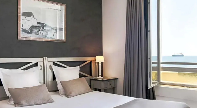 Номер Standard с видом на море Best Western Hotel De La Plage Saint Marc sur Mer