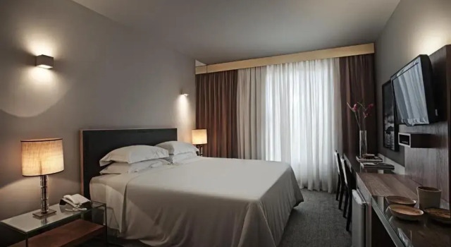 Одноместный номер Deluxe Ouro Minas Hotel Belo Horizonte, Dolce by Wyndham