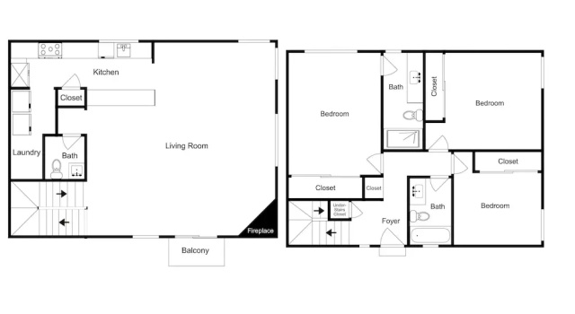 1000 Lakeshore Townhouse Unit 20 3 Bedrooms 2.5 Bathrooms Townhouse