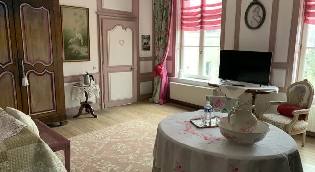 Люкс Grand Le Château de Failloux, Piscine intérieure, Sauna