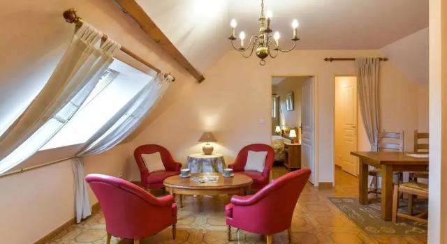 Апартаменты с 2 комнатами Le clos champagnac at Hotel Golf Chateau de Chailly