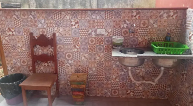 Коттедж с красивым видом из окна Chalé das Flores