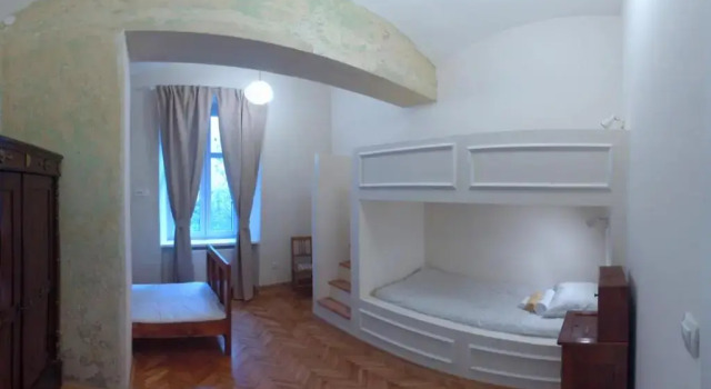 Bett im Wohnheim Zagreb Speeka