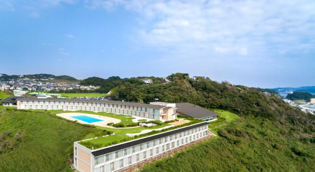 Кровать в общем номере Kamakura Prince Hotel