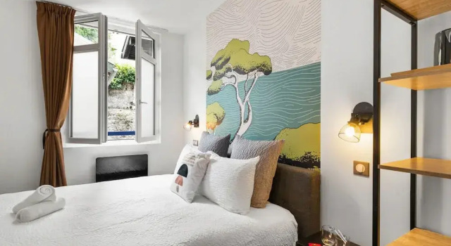 Номер Comfort Urban Style Biarritz Le Relais