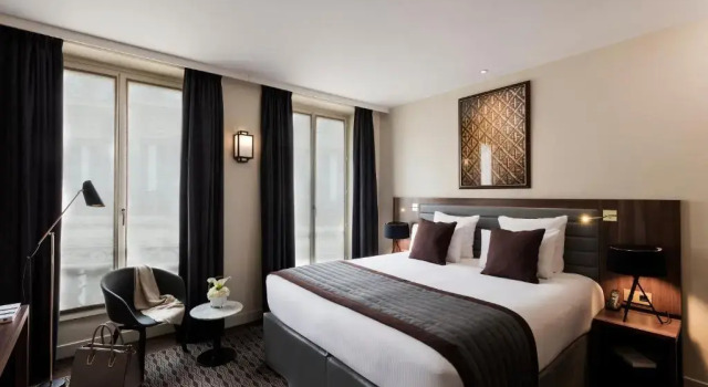 Двухместный номер Deluxe с балконом Hôtel Mayflower Opera