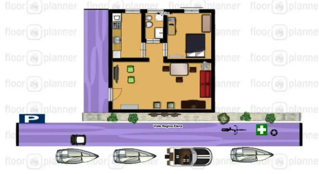 Апартаменты c 1 комнатой с видом на море Trapani Egadistar Apartments