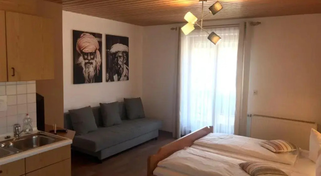 Апартаменты с балконом Self-check-in Ferienwohnungen & Apartments am Bergsee