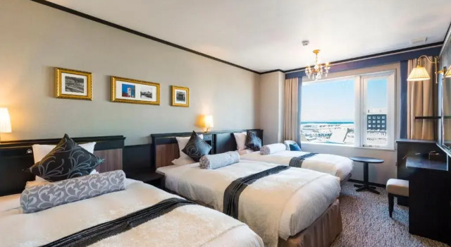 Двухместный номер Superior с видом на реку Hotel Sonia Otaru