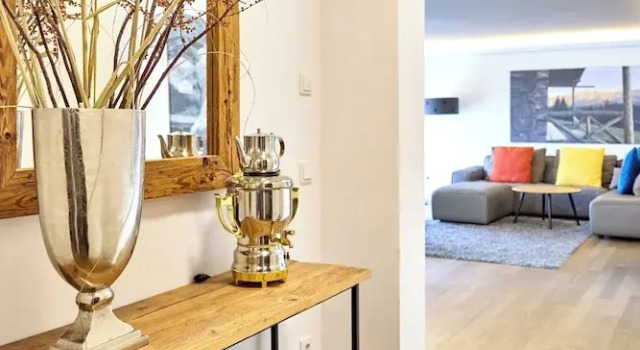 Люкс Comfort c 1 комнатой с балконом и с видом на горы City Suites Murnau