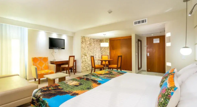 Двухместный номер Superior с балконом и с видом на город Hotel Dann Cartagena