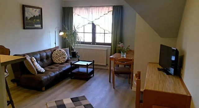 Апартаменты c 1 комнатой Ferienwohnung im Nationalpark Jasmund