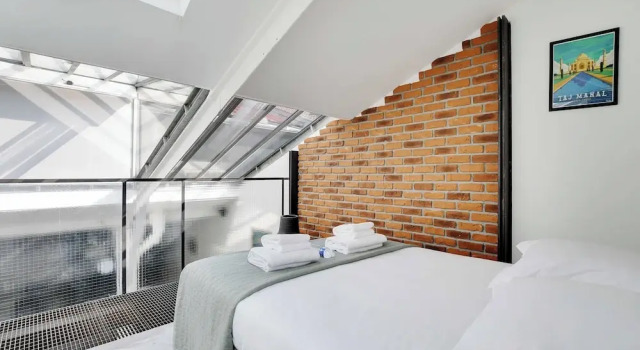 Chic & Spacious Loft 3br/6p Paris Center