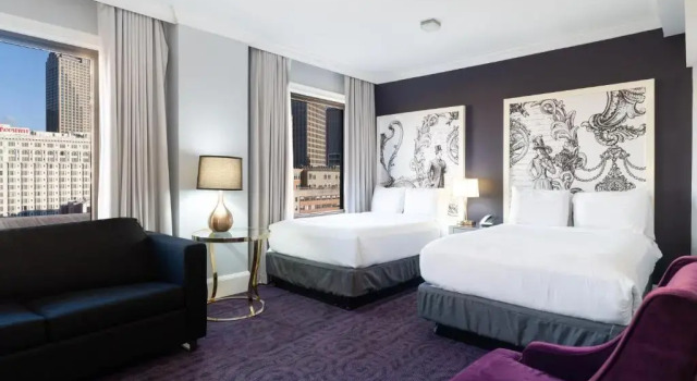 Двухместный номер Deluxe Hampton Inn & Suites New Orleans Canal St. French Quarter