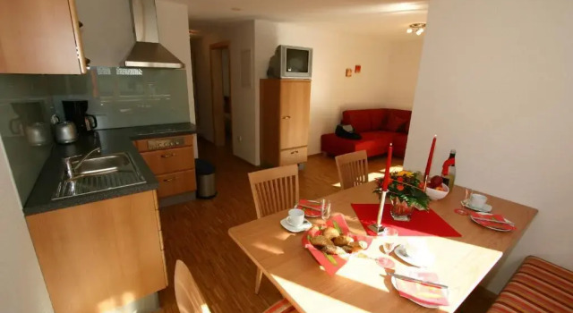Апартаменты с 2 комнатами с балконом Alpina Appartements