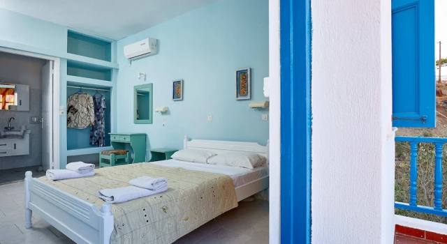 Апартаменты с балконом Hotel Glaros Karpathos