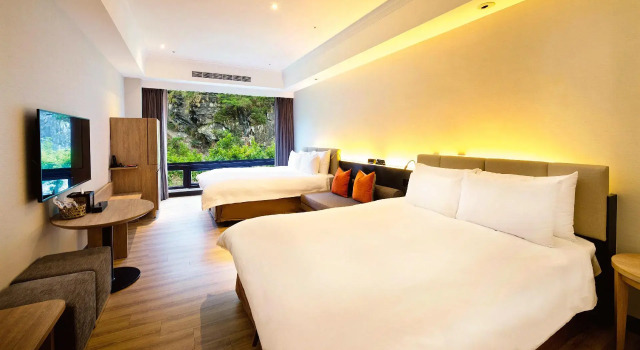 Четырёхместный семейный номер Standard Silks Place Taroko Hotel
