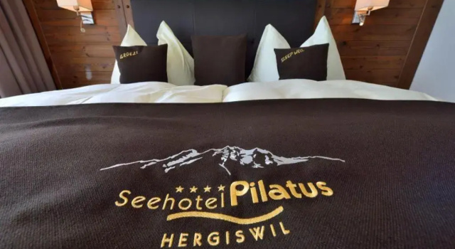 Двухместный номер Standard с частичным видом Seehotel Pilatus