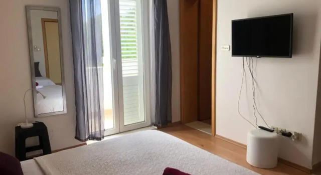 Студия с балконом Apartments Adriatic Blue