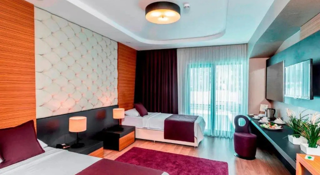 Одноместный номер Deluxe с видом на город Aydinoglu Hotel