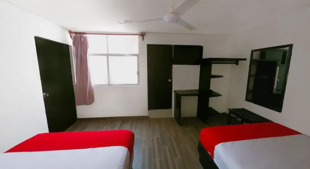 Четырёхместный номер Standard OYO Hotel Plata,Fresnillo, Zacatecas
