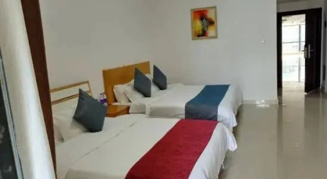 Двухместный номер Standard с балконом Longqiang International Apartment