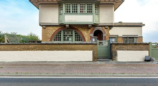 Monumental Art Deco Villa In Protected Dune Area 50 Metres From The Sea