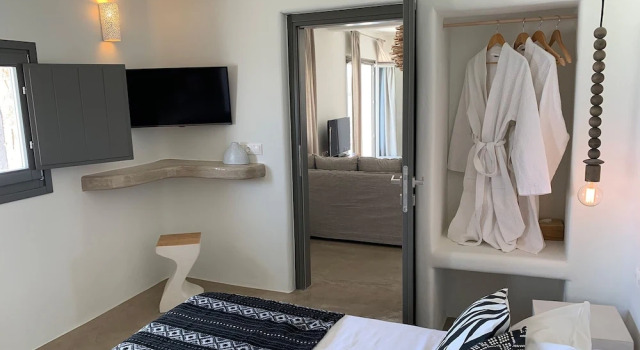 Вилла Deluxe с 2 комнатами рядом с пляжем Villa Beltramo Santorini 2 bedroom private pool villa