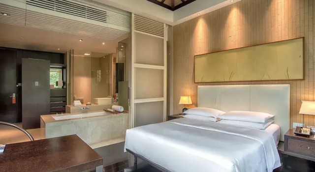 Двухместный номер с видом на сад Park Hyatt Ningbo Resort & Spa
