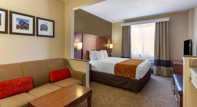 Двухместный номер Standard Comfort Suites Raleigh Walnut Creek