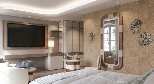 Номер Deluxe с балконом Hôtel de la Fontaine