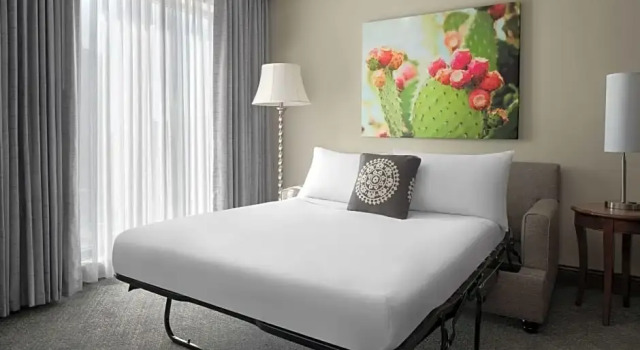 Двухместный люкс Hospitality с 2 комнатами с видом на реку Embassy Suites San Antonio Riverwalk-Downtown